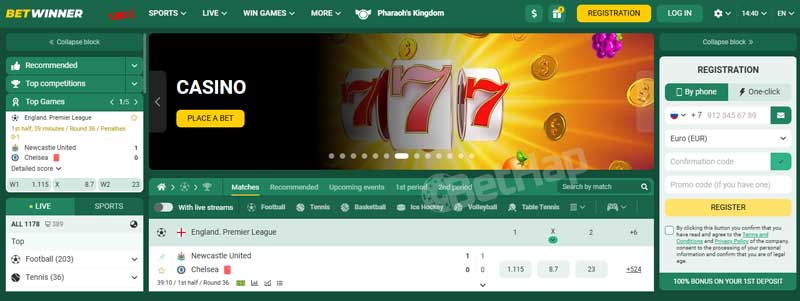 Découvrez le Betwinner Casino  une expérience de jeu inégalée